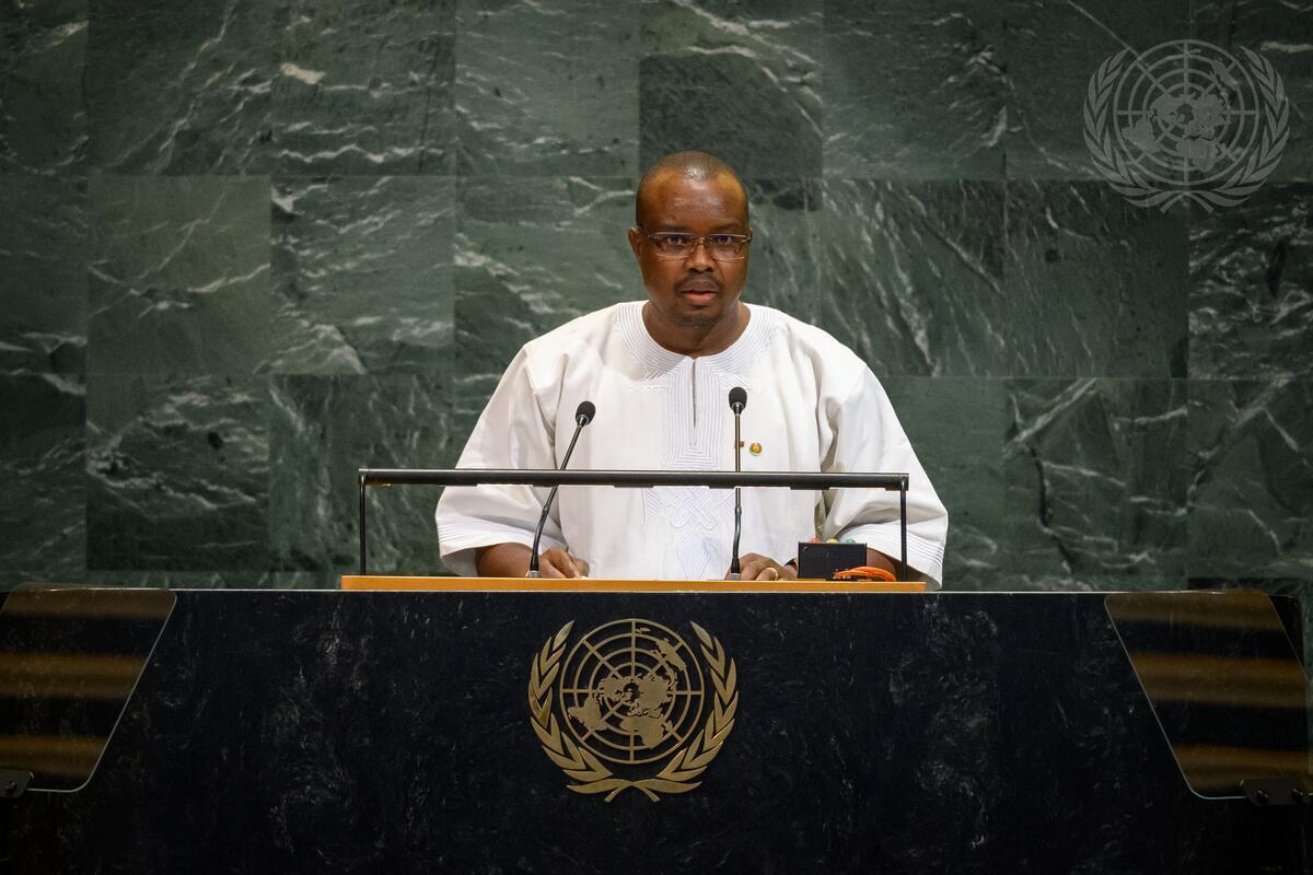 Le Premier ministre du Burkina Faso prononce un discours critique envers l’ONU lors de la 80e Assemblée générale