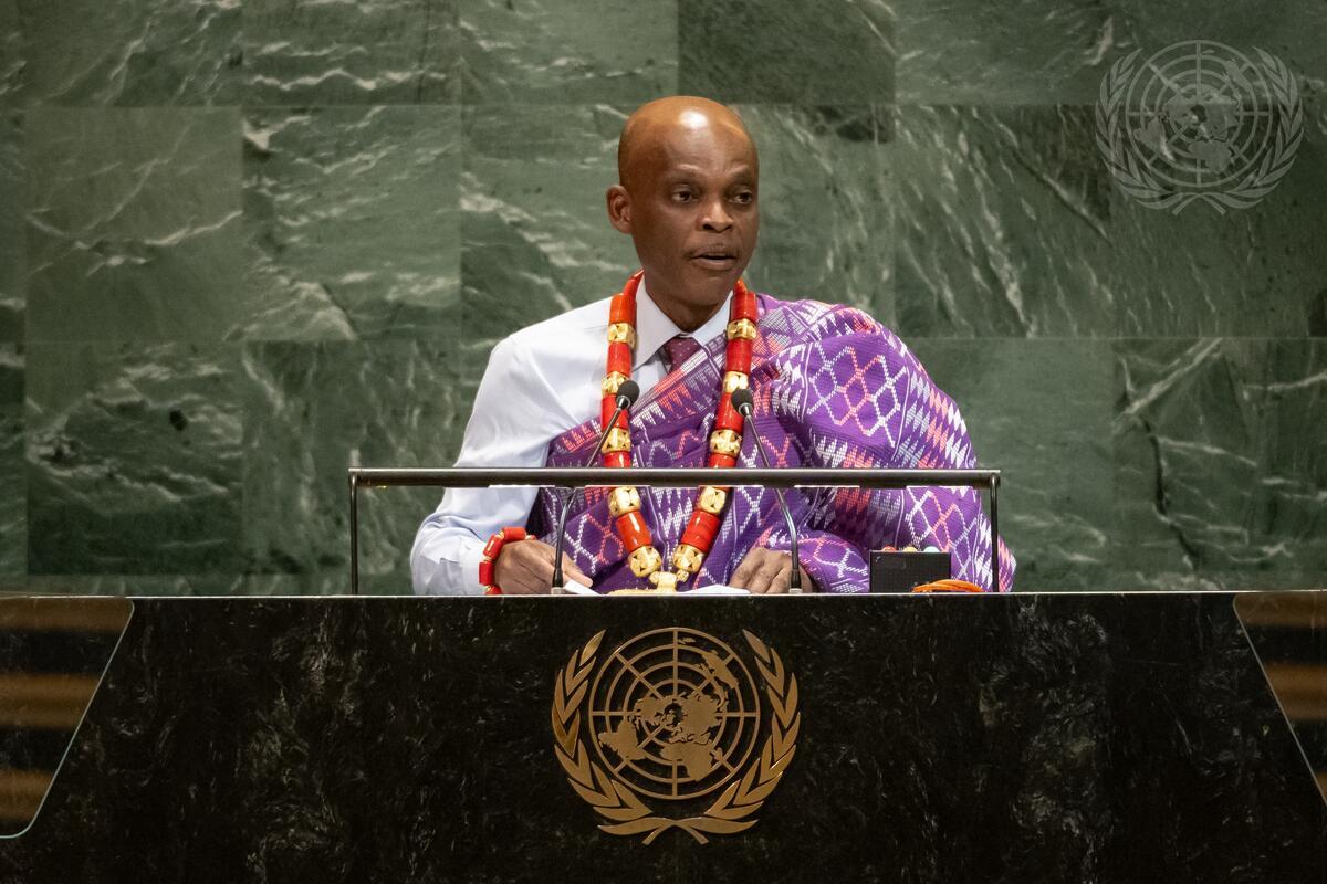 Le ministre des Affaires étrangères du Togo plaide pour la revitalisation de l’ONU, les progrès des ODD et les réparations pour l’Afrique à l’Assemblée générale